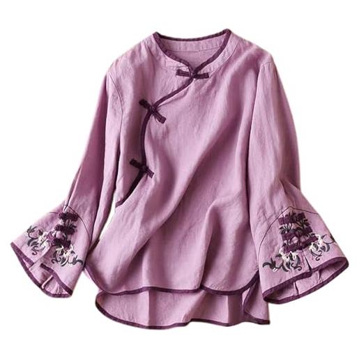 Camicetta pronta, con sari da donna, stile indiano, da indossare in stile tradizionale, per tutte le sarees (con camicetta cucita), Arancione-3, XXX-Large