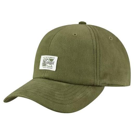 Kangol heavy washed adj bb basco, verde petrolio, taglia unica unisex-adulto