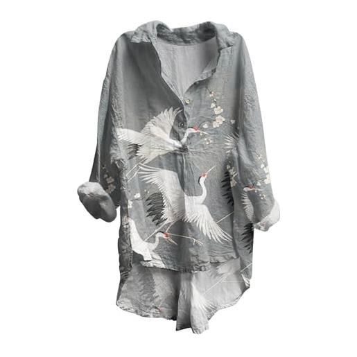 Cocila blusa celeste donna day prime maglietta elegante donna cerimonia camicia a manica corta donna top in seta donna eleganti abbigliamento donna capodanno camicette cotone special deals