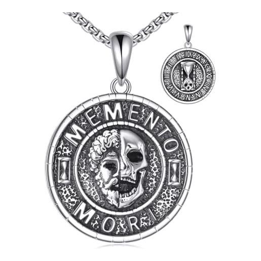 Alexander McQueen Orecchini con teschio argento