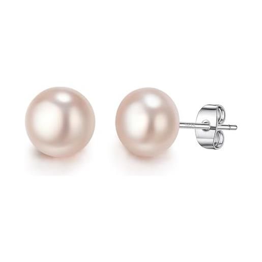 EVER FAITH® 925 Argento CZ Moda orecchini lettera dell'alfabeto
