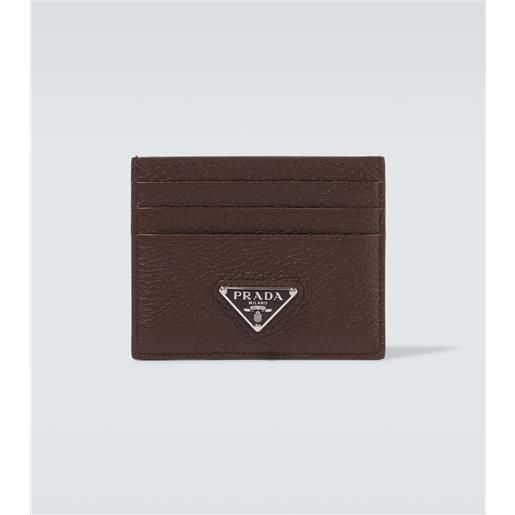 Prada portacarte in pelle