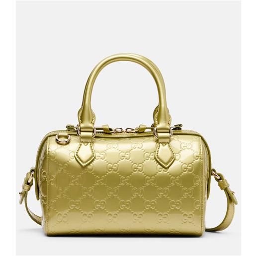 Gucci borsa emblem small in vernice