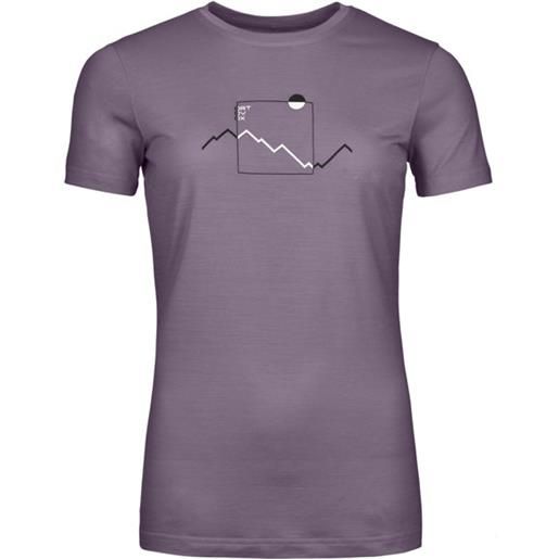 Ortovox 150 cool peak focus ts w - t-shirt - donna