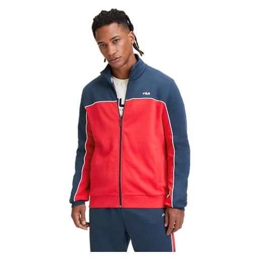 FILA latimer blocked track jacket, blu, m uomo