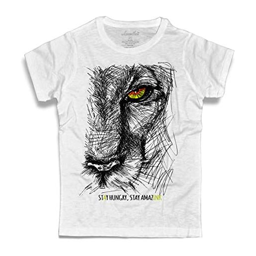 Maglietta Casual Estiva Da Uomo A Maniche Corte Con Collo Tondo