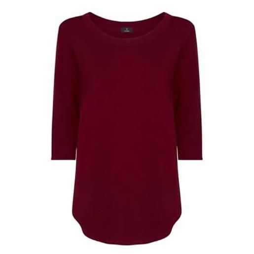 RAGNO maglia manica 3/4 viscosa revolution 70121w - 3, bordeaux