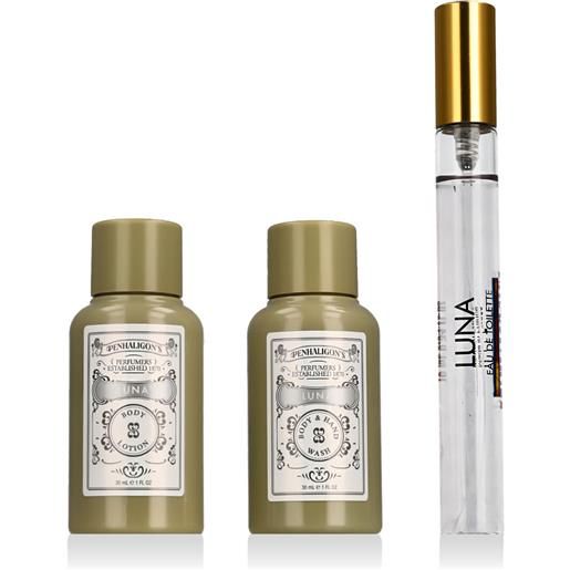 Penhaligon's luna edt mini 10 ml + sg 30 ml + bl 30 ml unisex