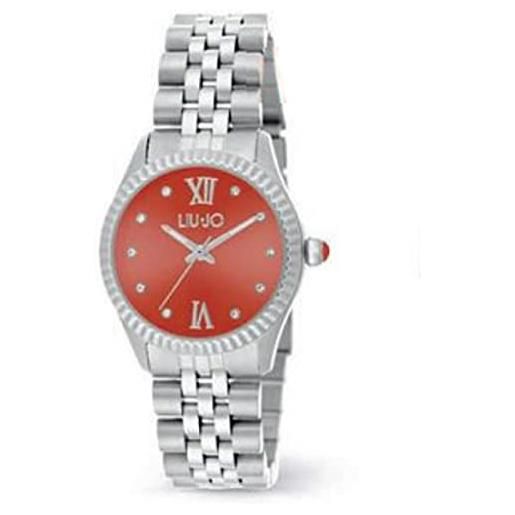 Liu Jo Jeans orologio da donna liu jo tiny silver rosso tlj2135