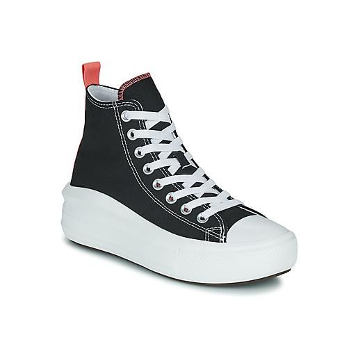 Converse scarpe bambini Converse chuck taylor all star move canvas color hi