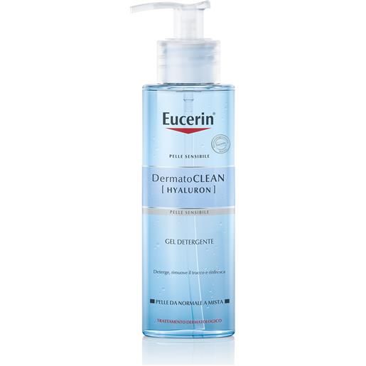 BEIERSDORF SpA eucerin dermatoclean - [hyaluron] gel detergente pelle normale e mista, 200ml