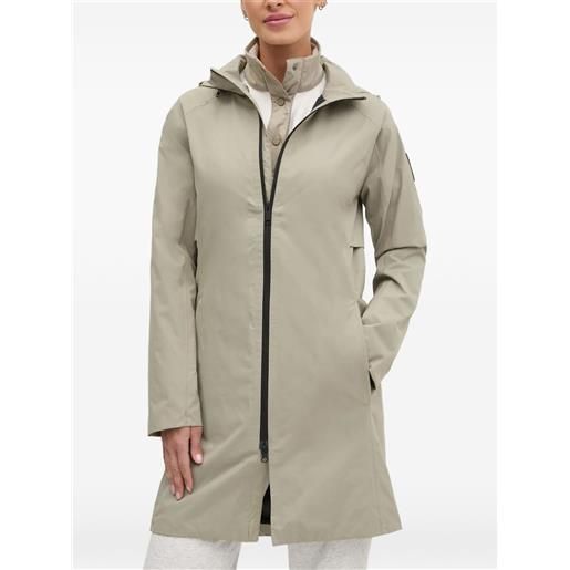 JACK WOLFSKIN trench wellsee con cappuccio - toni neutri