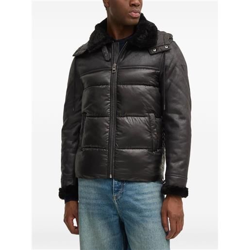 GUESS USA piumino trapuntato - nero