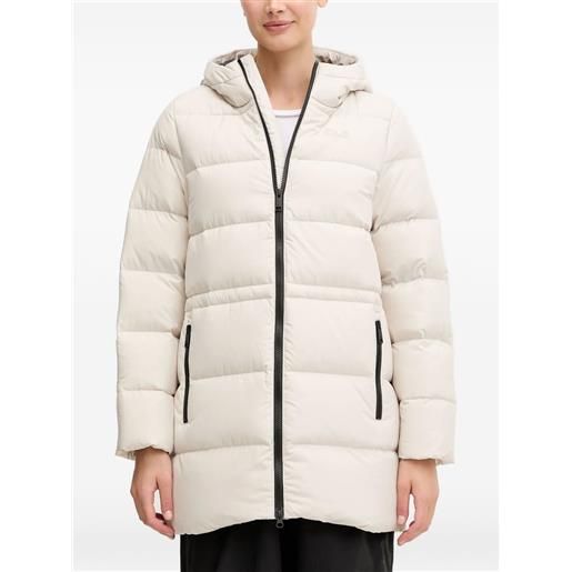 JACK WOLFSKIN cappotto frozen palace con cappuccio - toni neutri