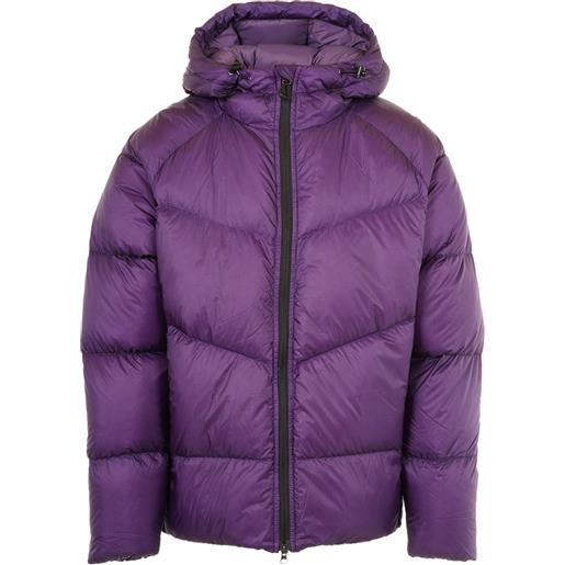 Pyrenex cappotto imbottito con cappuccio - viola