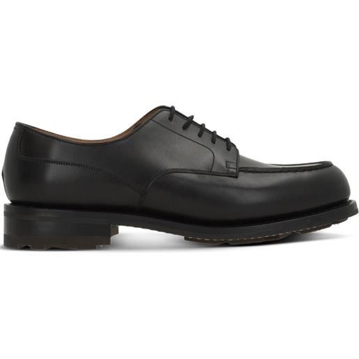 J.M. WESTON derby stringate in pelle - nero