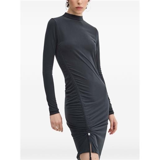 HUGO abito corto a maniche lunghe - grigio