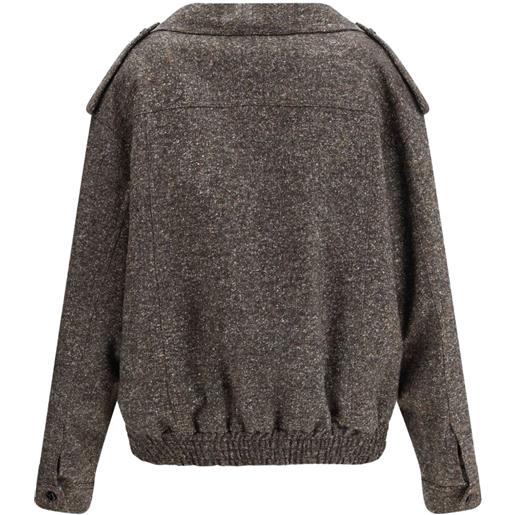 Blazé Milano bomber sarissa charlie con tasche - marrone