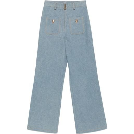 SANDRO jeans dritti - blu
