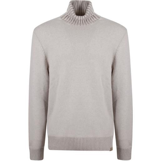Fay maglione a collo alto - toni neutri
