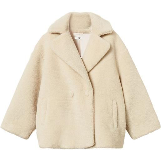 TWINSET cappotto doppiopetto - toni neutri