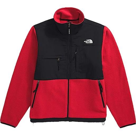The North Face giacca con logo ricamato - rosso