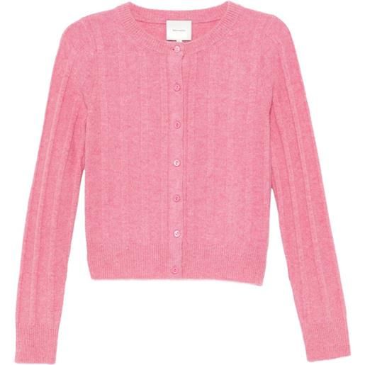 Reformation cardigan hannah - rosa