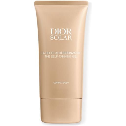 Dior Dior solar il gel autoabbronzante corpo 150 ml autoabbronzante corpo - intensità modulabile