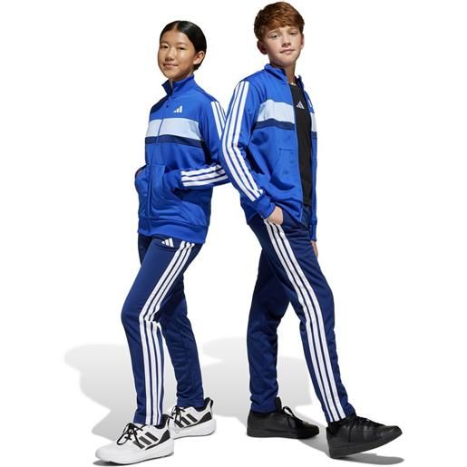 adidas tuta intera completa ragazzi unisex adidas ess 3-stripes tiberio blu royal