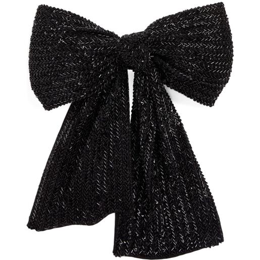 Ralph Lauren Collection cravatta con fiocco - nero