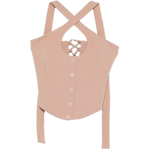 RHIZOME corsetto rosemary - toni neutri