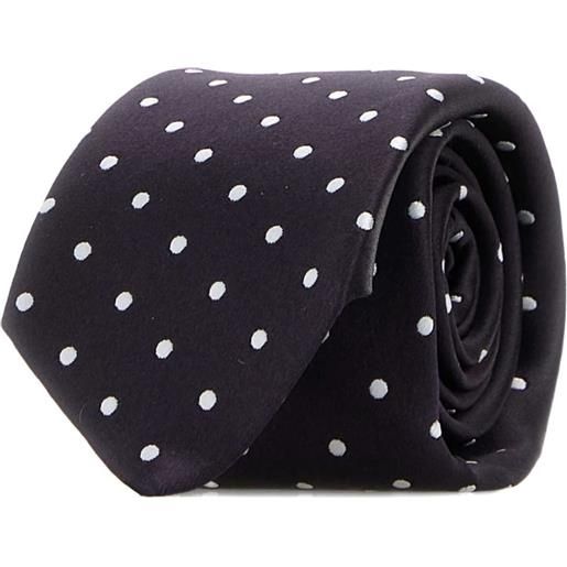 TOM FORD cravatta a pois - viola