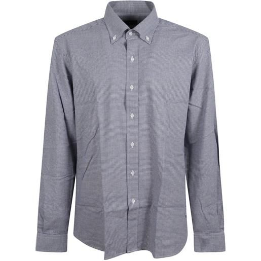 Fay camicia con stampa - blu