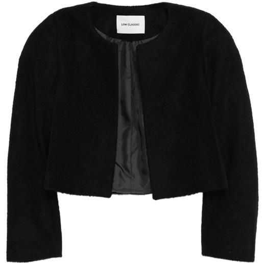 Low Classic giacca con spalle oversize - nero