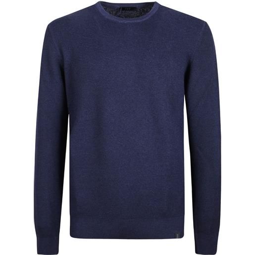 Fay maglione girocollo - blu