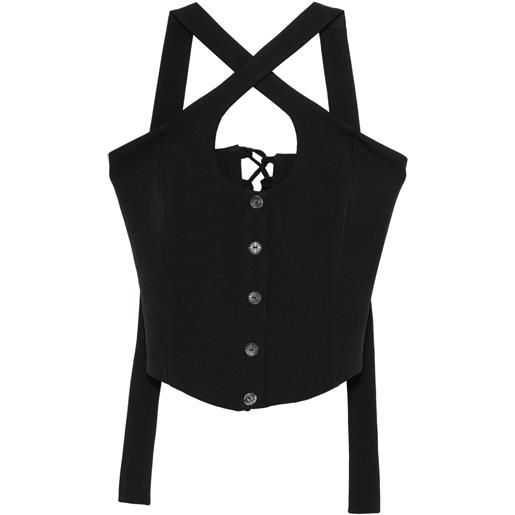 RHIZOME corsetto rosemary - nero