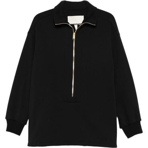 DARKPARK felpa con cappuccio - nero