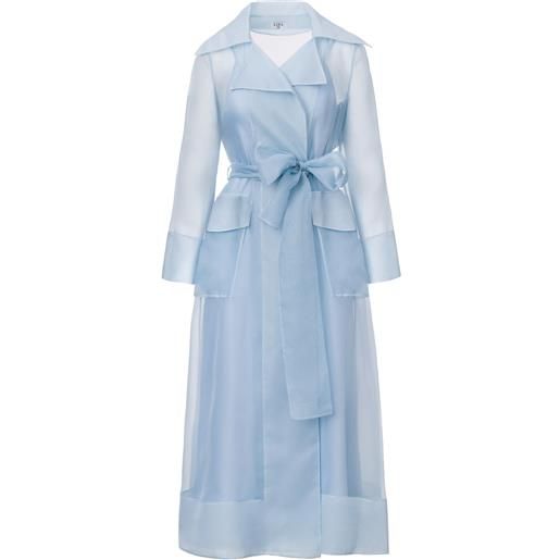 LITA COUTURE abito lungo clair con cintura - blu