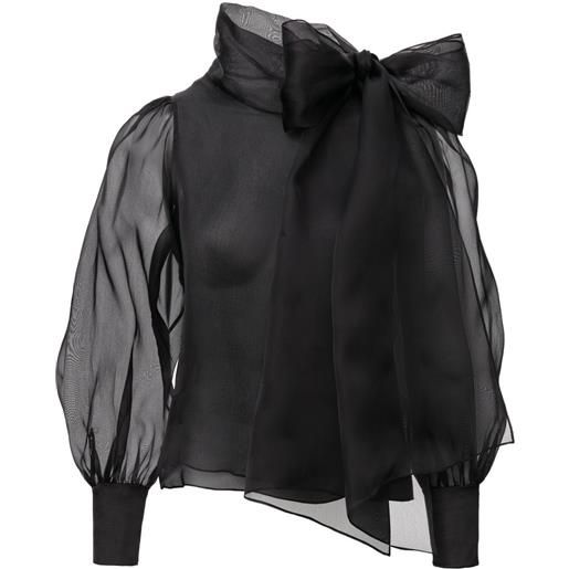 LITA COUTURE blusa ellise - nero