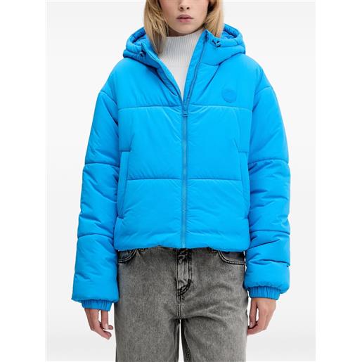 HUGO piumino con cappuccio - blu