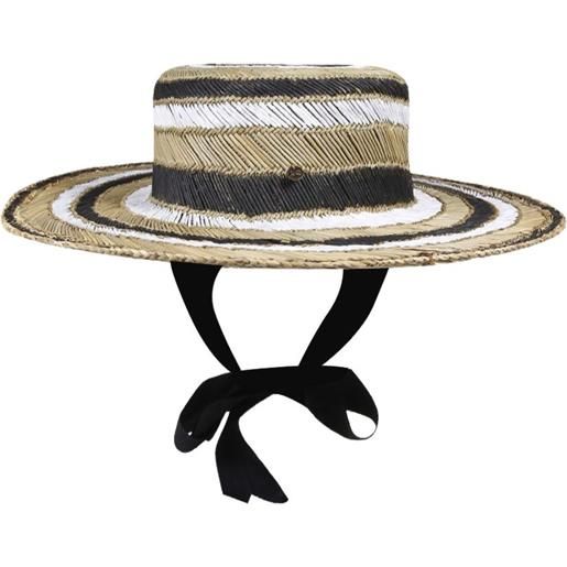 Yesey cappello a righe - toni neutri