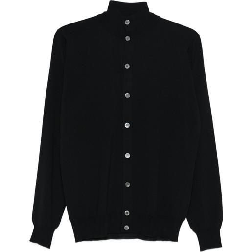 Filippo De Laurentiis cardigan in lana merino - blu