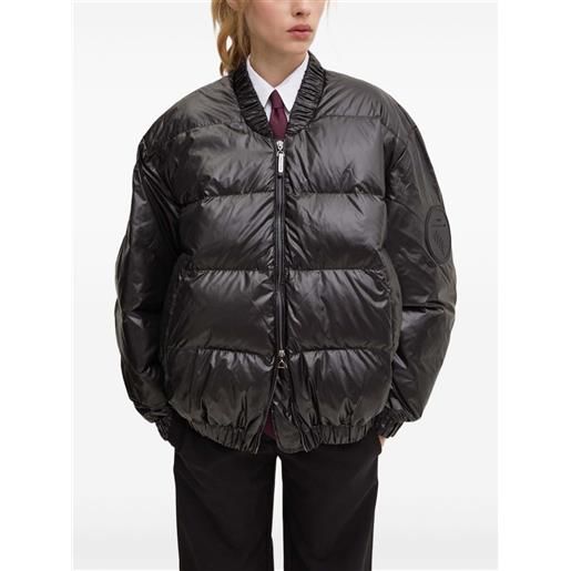 MMC STUDIO giacca trapuntata luka con zip - nero