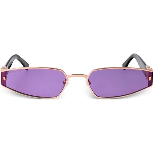 DSQUARED2 EYEWEAR occhiali da sole geometrici - rosa