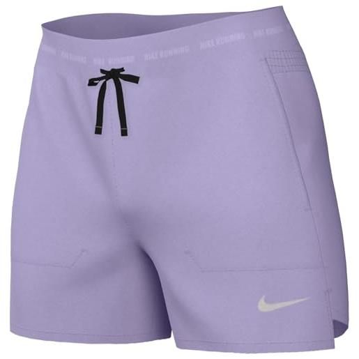 Nike stride dri-fit dm4761 - pantaloncini da corsa con fodera da uomo, ca. 18 cm