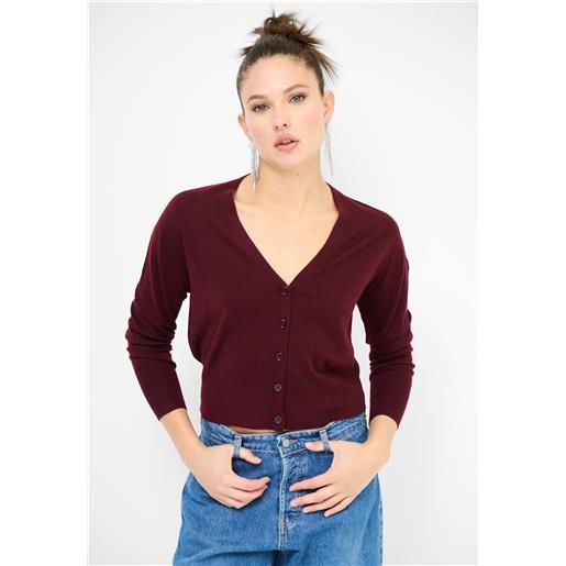 Kikisix giacca maglia donna cardigan art. Kxcr1417