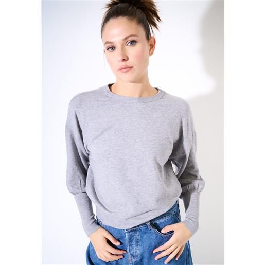 Kikisix maglia donna manica lunga palloncino art. Kxma1603