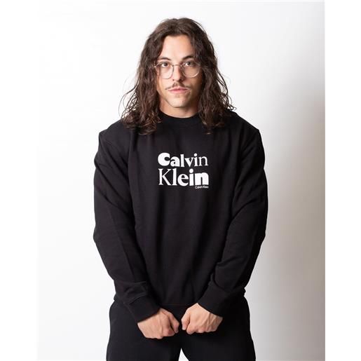 Calvin Klein felpa Calvin Klein girocollo "bold graph" uomo