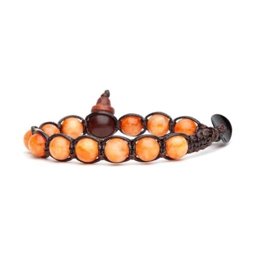 Bracciale Tamashii In Legno Fossile Originale - Benedetto Da Monaci Tibetani, Unisex - 3