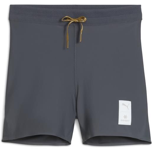 PUMA pantaloni aderenti corti PUMA x saysky da donna, accessori, grigio, s
